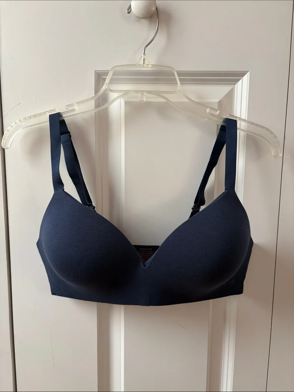 Tommy John Cool Cotton Lightly Lined Wireless Bra Size 34D